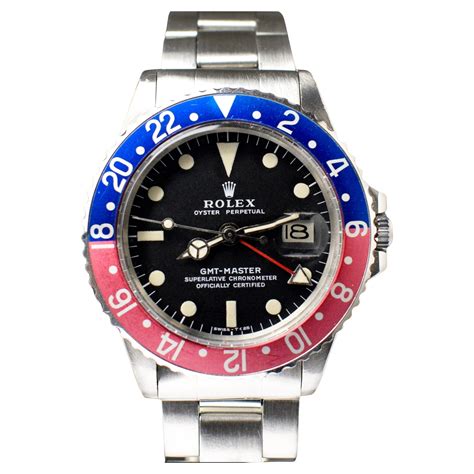 rolex gmt master blue bezel|rolex gmt master pepsi 1675.